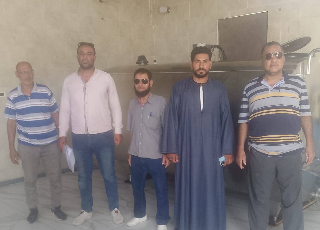 الزراعة تتابع تطوير مراكز تجميع الألبان